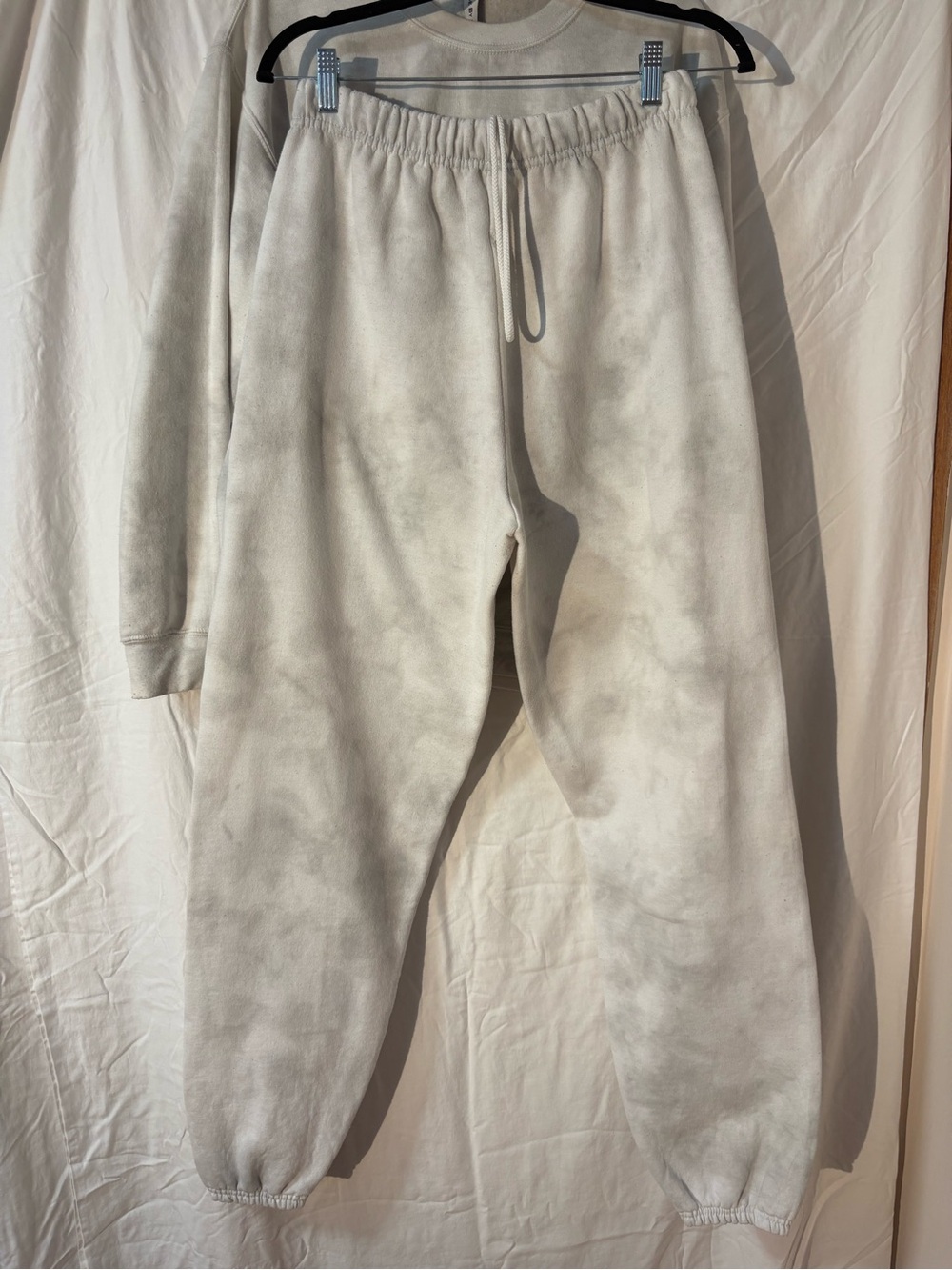 American Apparel Tie-Dye Light Gray Sweatpants